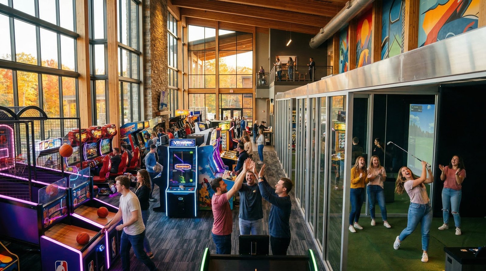 Arcade & Golf Simulators